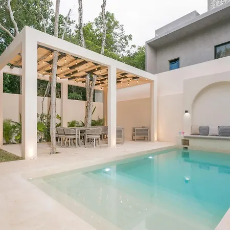 Luxury 4Br Villa Aldea Zama Dream Pool & Bright