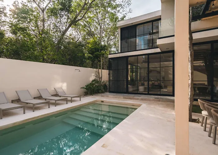 Casa de férias Luxury 4br Aldea Zama Dream Pool & Bright Tulum