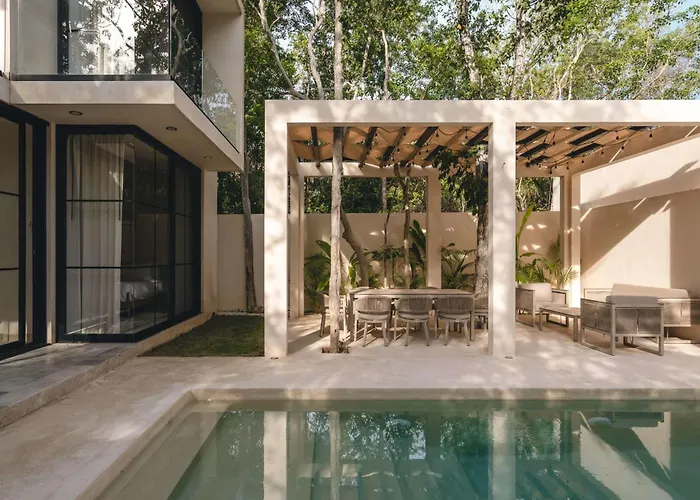 Casa de férias Luxury 4br Aldea Zama Dream Pool & Bright Tulum