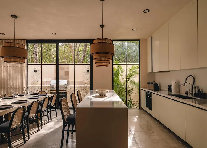 Luxury 4br Aldea Zama Dream Pool & Bright Casa de férias Tulum