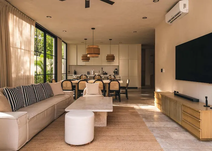 Casa de férias Luxury 4br Aldea Zama Dream Pool & Bright