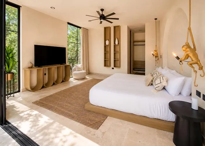 Luxury 4br Aldea Zama Dream Pool & Bright Casa de férias Tulum
