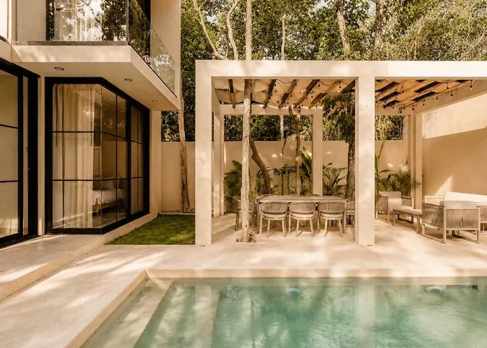Casa de férias Luxury 4br Aldea Zama Dream Pool & Bright Tulum
